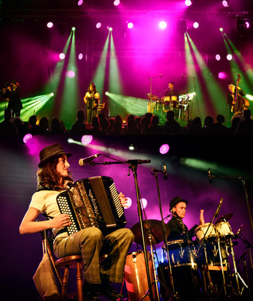 spectacle de rue acoustique, Auvergne Rhône Alpes